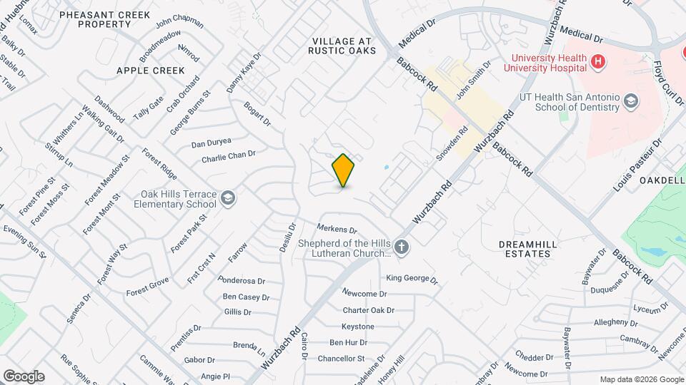 5414 Sunlit Brk Map and Location Details