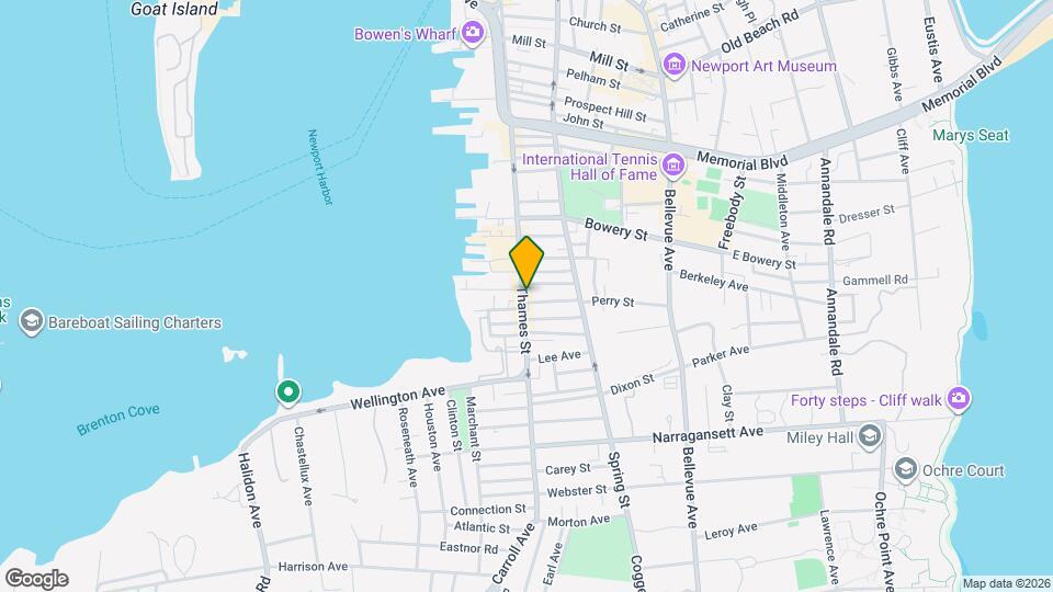 494 Thames St Map and Location Details