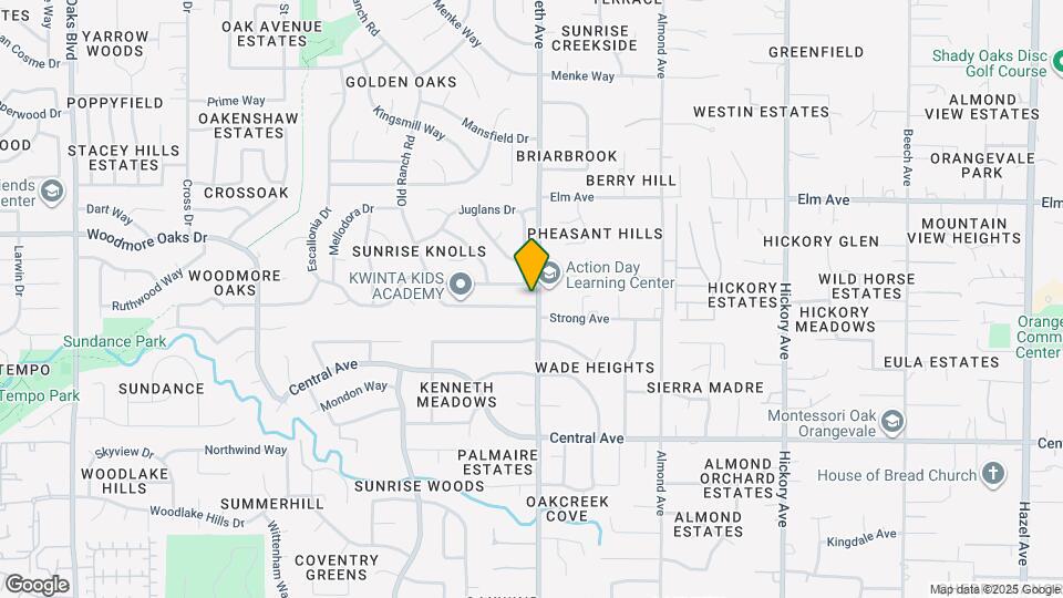 8481 Cortadera Dr Map and Location Details