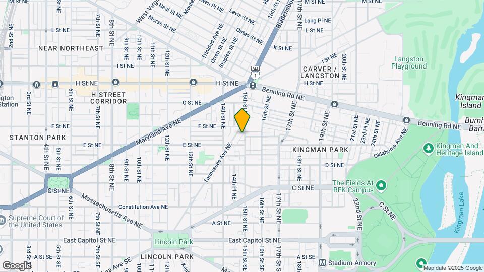 516 15th St NE Map and Location Details