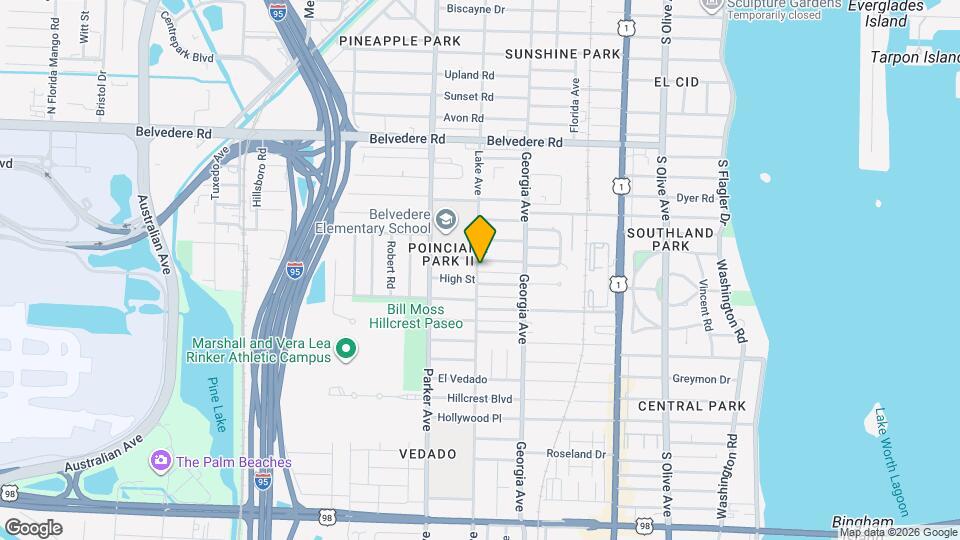 3064 Lake Ave, Unit 1 Map and Location Details