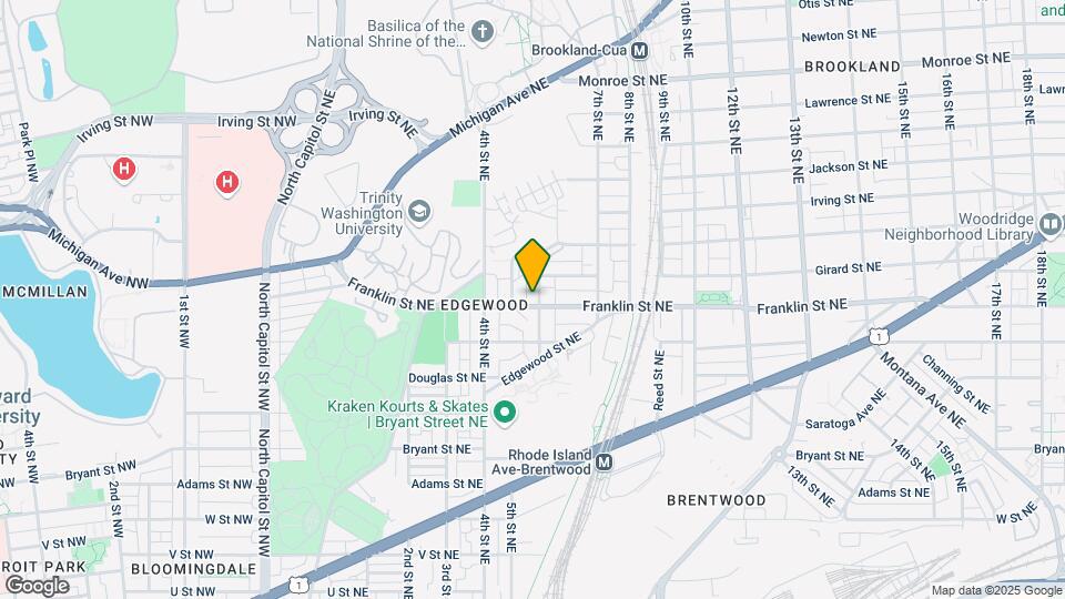 520 Franklin St NE Map and Location Details