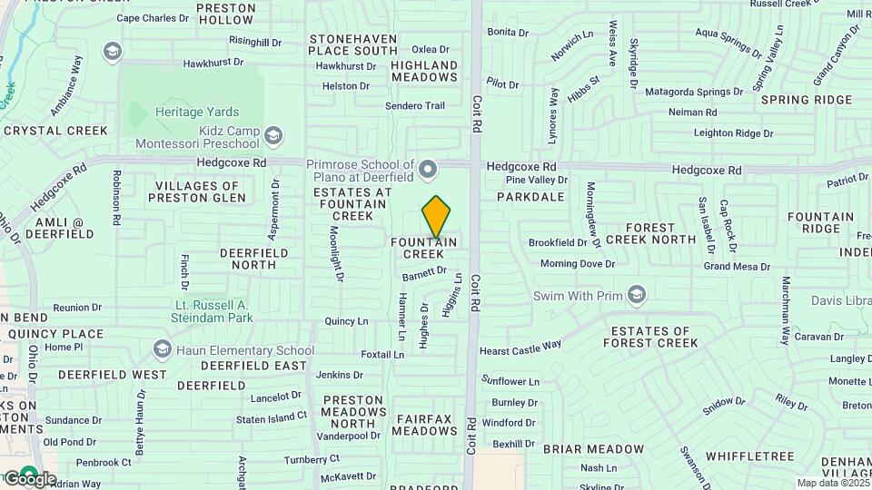 4021 Christopher Way Map and Location Details
