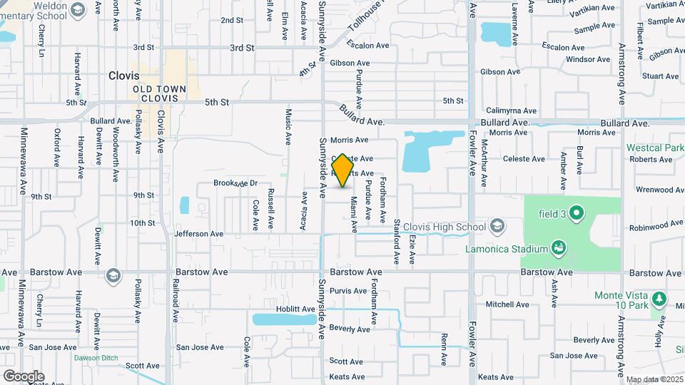 1456 Browning Ave Mapa y Detalles de la Ubicación