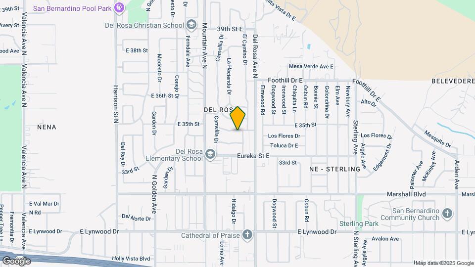 1535 Los Flores Dr Map and Location Details