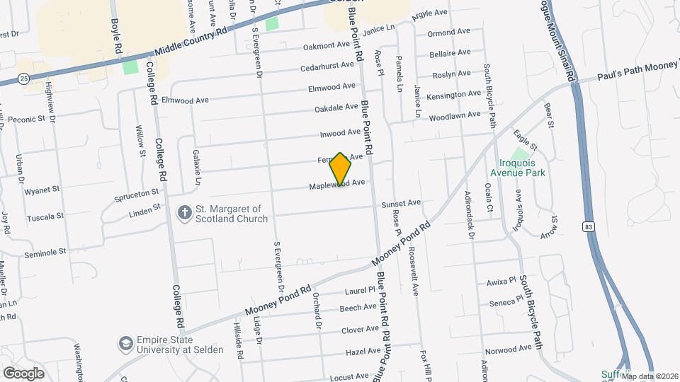 22 Maplewood Ave Map and Location Details
