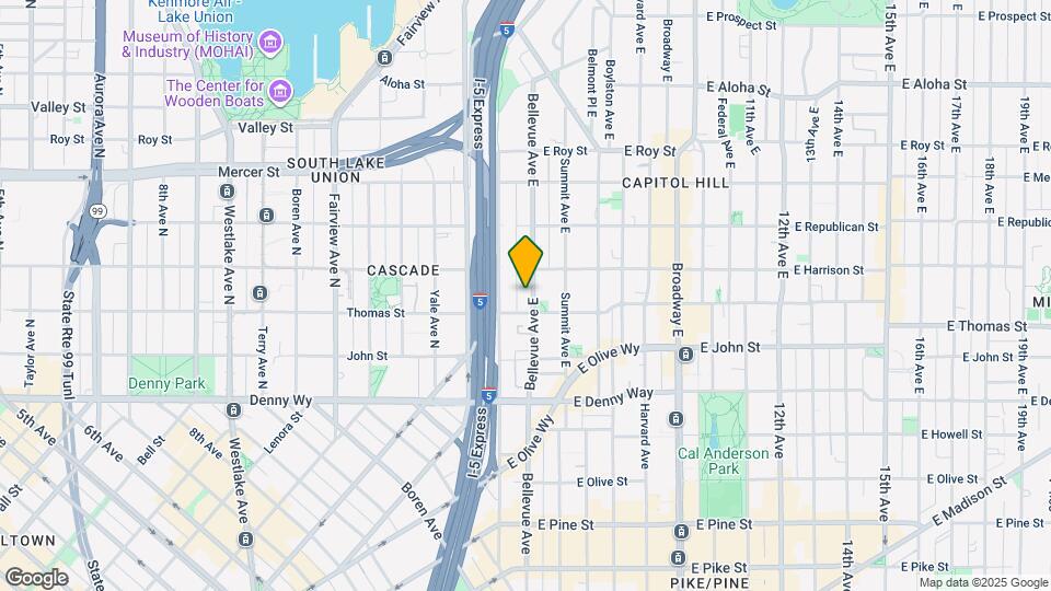 Capitol Hill Park Mapa y Detalles de la Ubicación