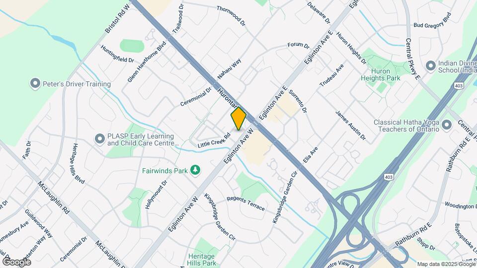 55-455 Eglinton Ave W Map and Location Details