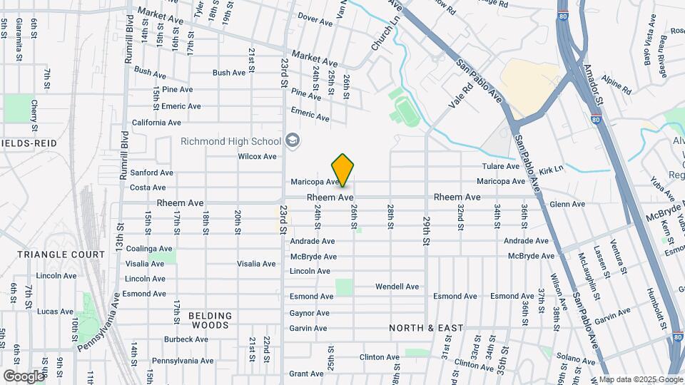 2519 Rheem Ave Map and Location Details