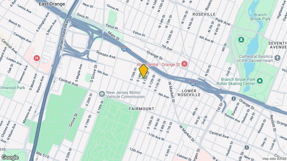 73 S 13th St Map and Location Details