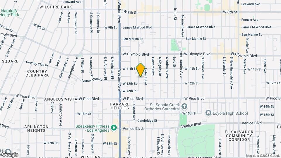 1142 S Serrano Ave, Unit 1144 Mapa y Detalles de la Ubicación
