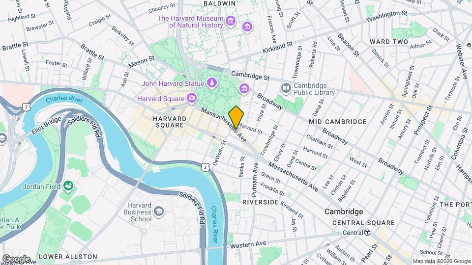 1190 Massachusetts Ave Map and Location Details