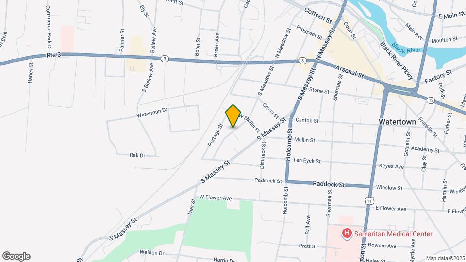 435 S Meadow St Map and Location Details