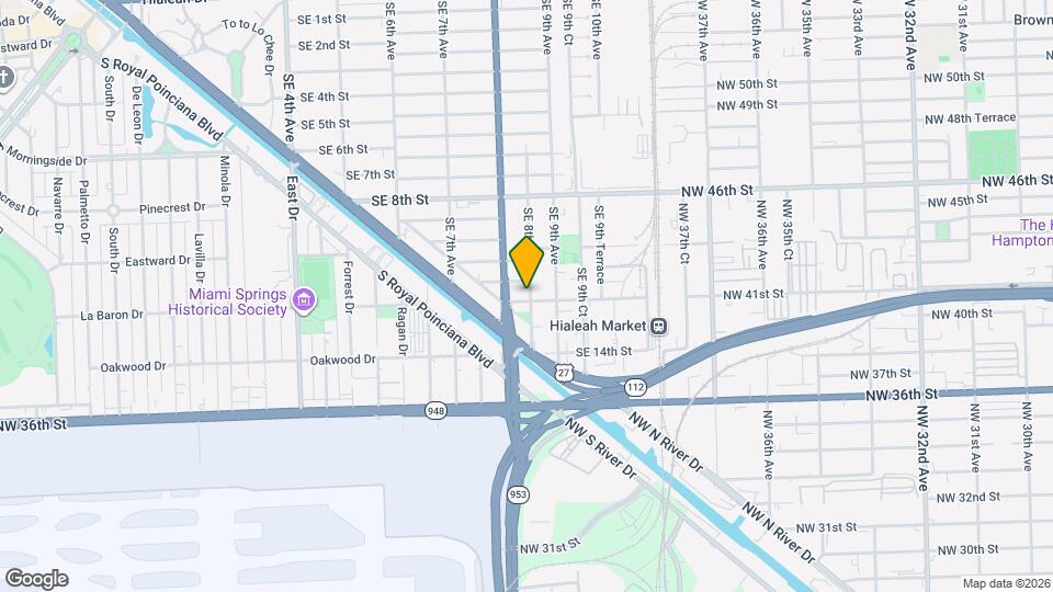 835 SE 12th St Map and Location Details