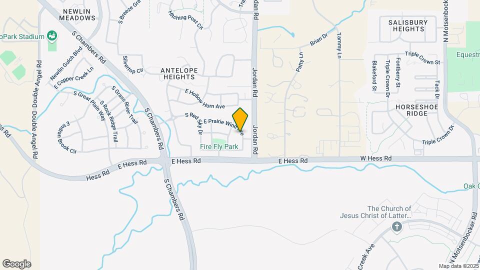 16792 E Prairie Wind Ave Mapa y Detalles de la Ubicación