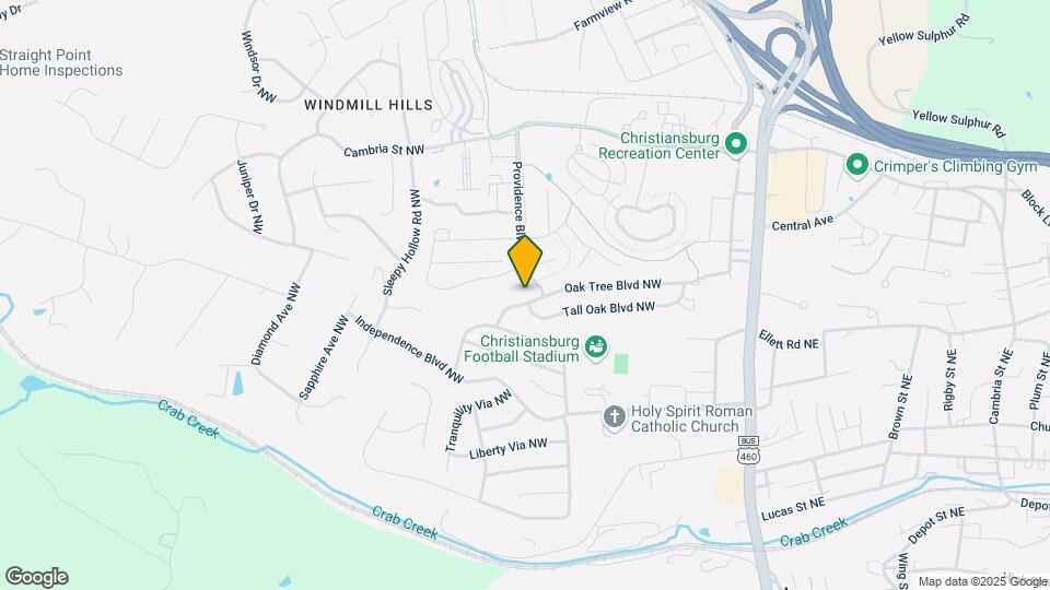 1045 Oak Tree Blvd Map and Location Details