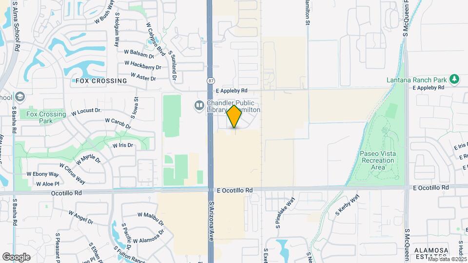 187 E Carob Dr Map and Location Details