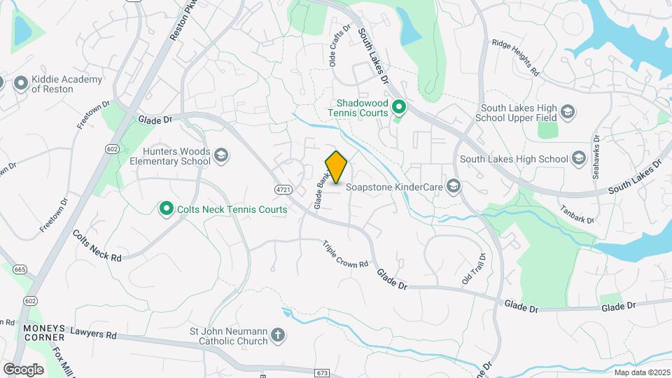 2337 Glade Bank Way Map and Location Details