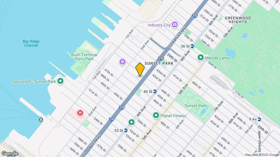 4422 3rd Ave Map and Location Details