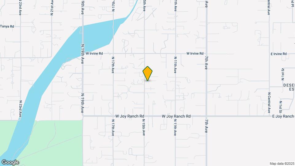 1411 W Desert Hills Estate Dr Map and Location Details