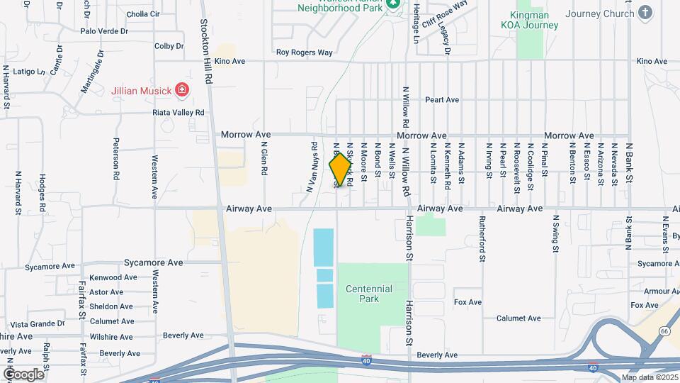 3532 Burbank St Map and Location Details