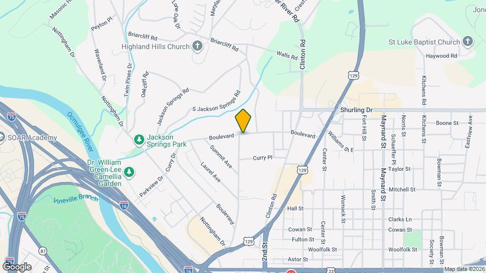 1067 Boulevard Map and Location Details