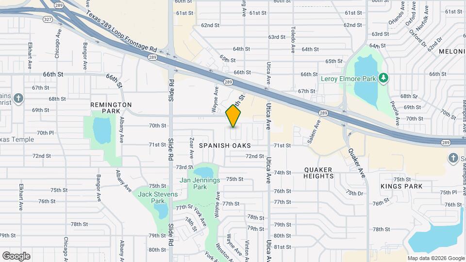 7006 Vinton Ave Map and Location Details