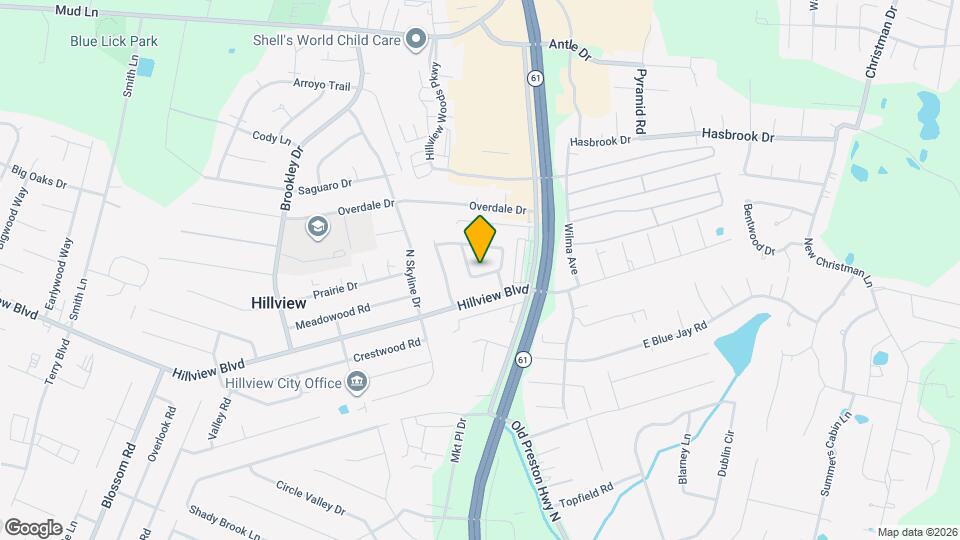349 Knollwood Cir Map and Location Details