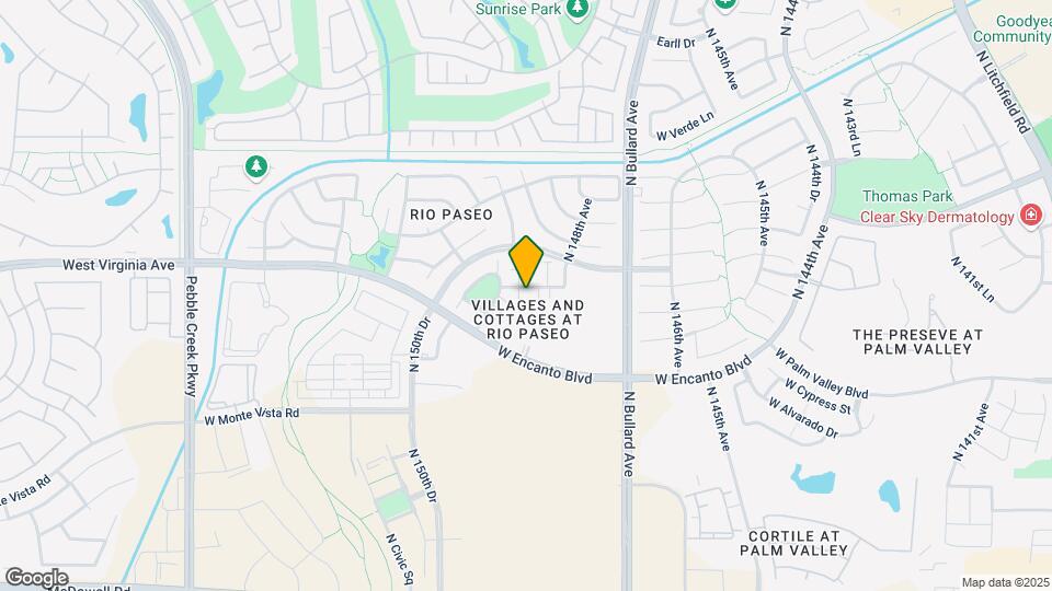 14883 W Ashland Ave Map and Location Details