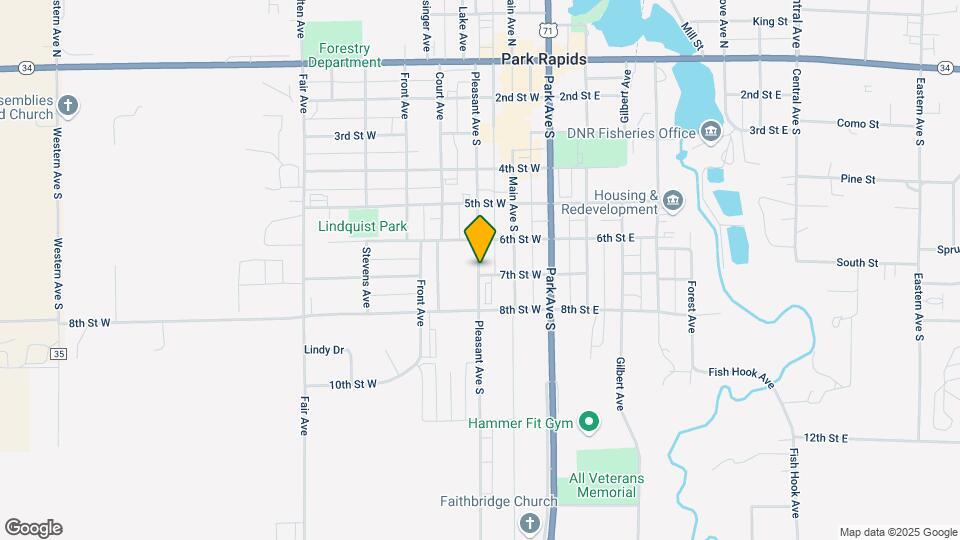 610 Pleasant Ave S Map and Location Details