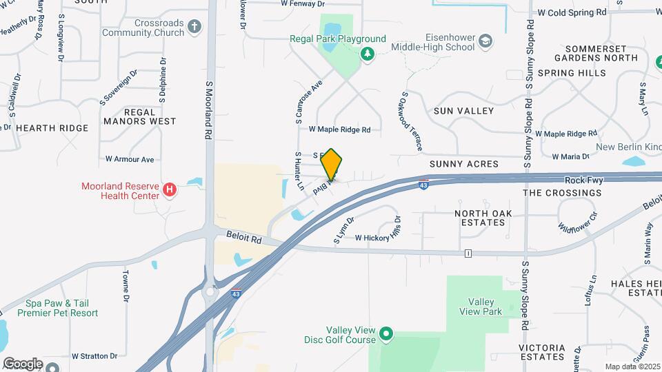 4747 S Forest Point Blvd Map and Location Details