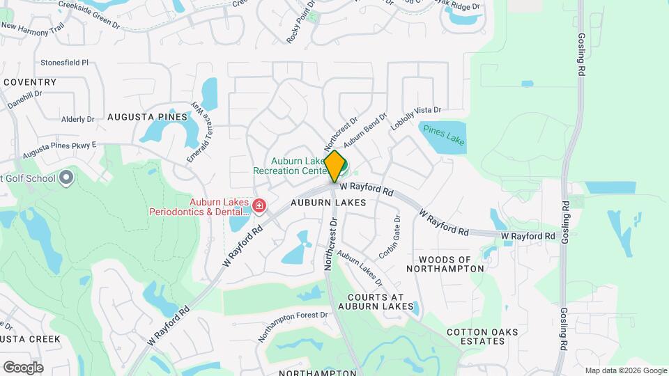 6099 W Rayford Rd Mapa y Detalles de la Ubicación