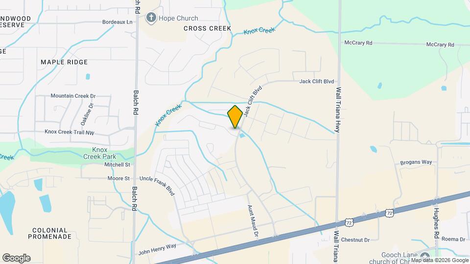 401 Peach Orch Ln Map and Location Details