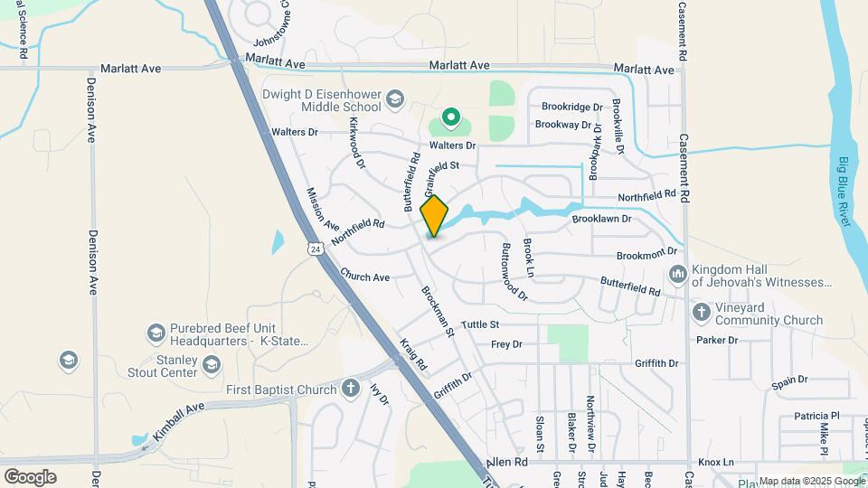 2724 Buttonwood Dr Map and Location Details
