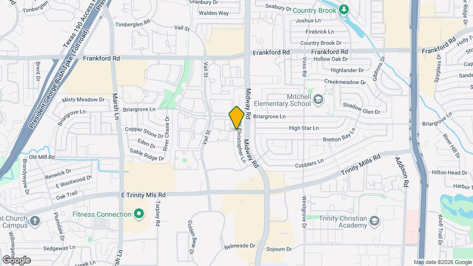 4018 St Christopher Ln Map and Location Details
