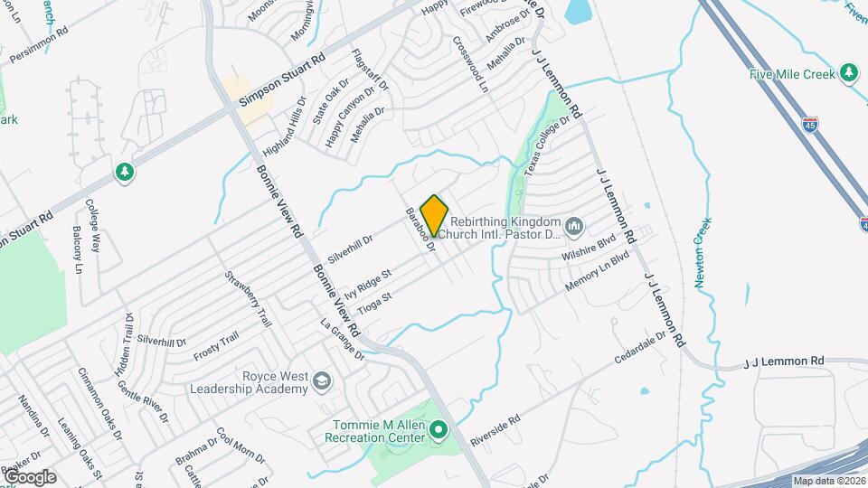 6445 Baraboo Dr Map and Location Details