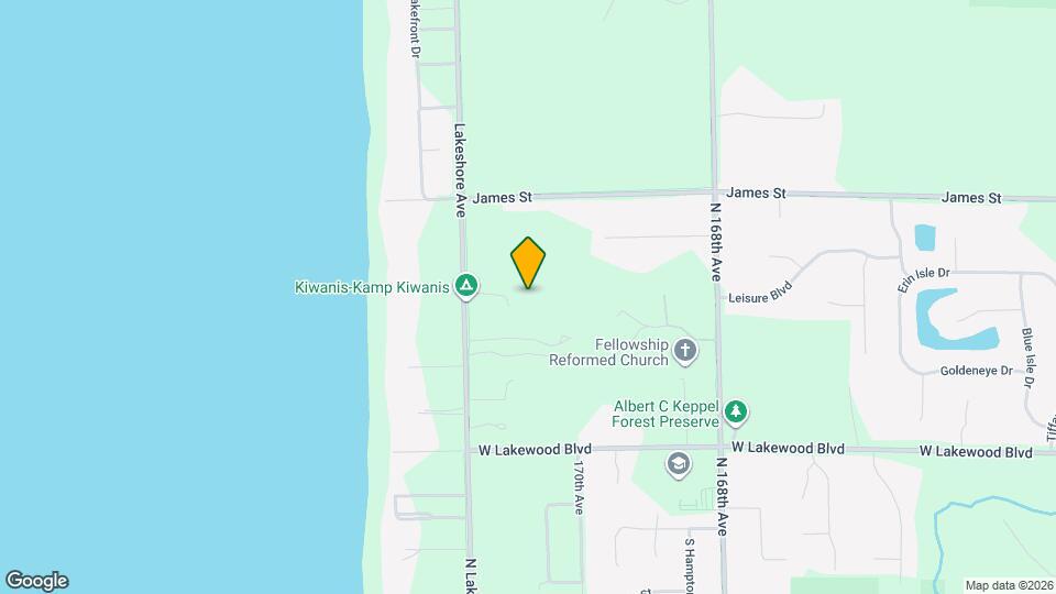385 N Lakeshore Dr Map and Location Details