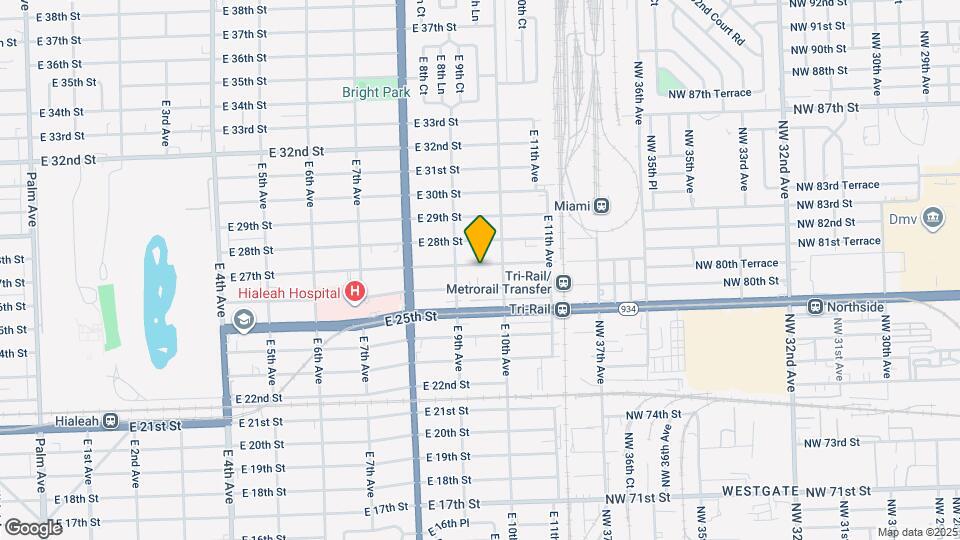 950 E 27th St, Unit B1 Map and Location Details
