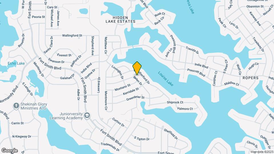 2394 Belen Dr Mapa y Detalles de la Ubicación