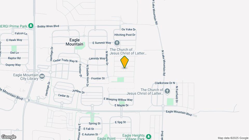 2363 Buckskin Way Map and Location Details
