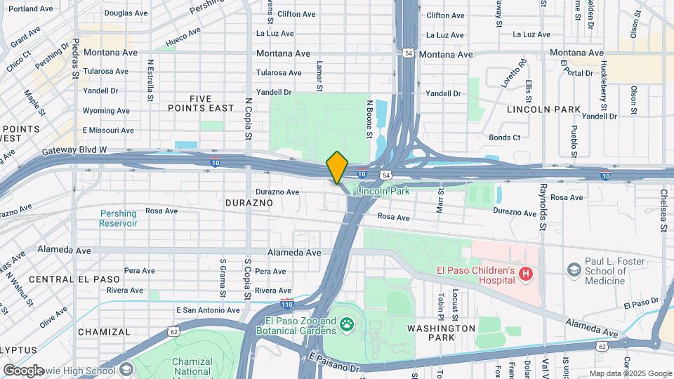 3911 Durazno St Map and Location Details