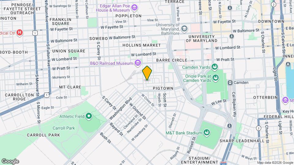 884 Ryan St Map and Location Details