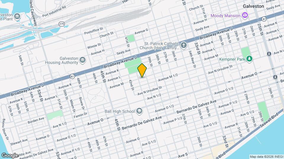 4017 Avenue M Map and Location Details