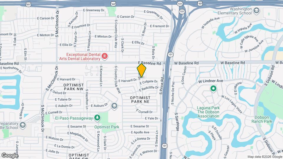 5309 S River Dr Map and Location Details