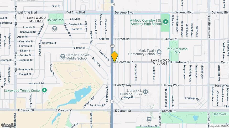 4300 Centralia St Map and Location Details