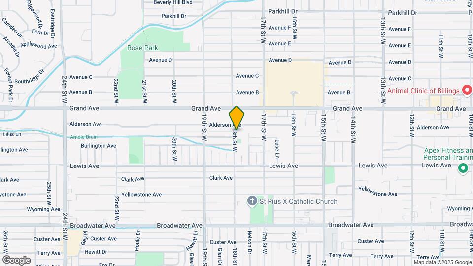 1217 18th St W Map and Location Details