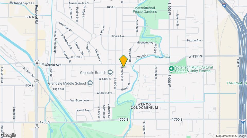 1365 Emery St W Map and Location Details