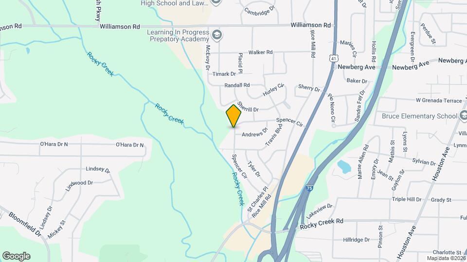 3881 Spencer Cir Map and Location Details