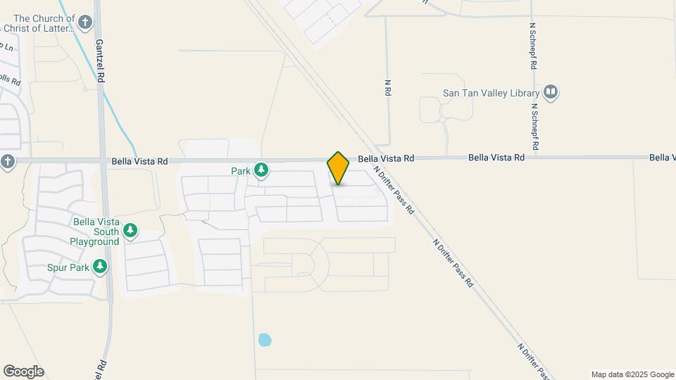 3377 E Cowboy Cove Trail Map and Location Details