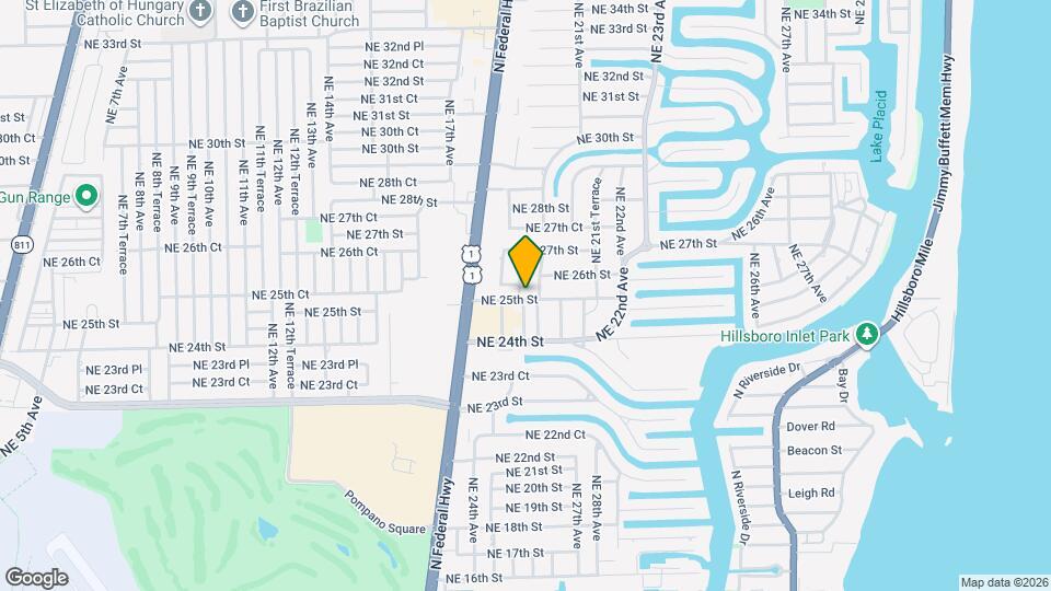 2500 NE 19th Ave Mapa y Detalles de la Ubicación